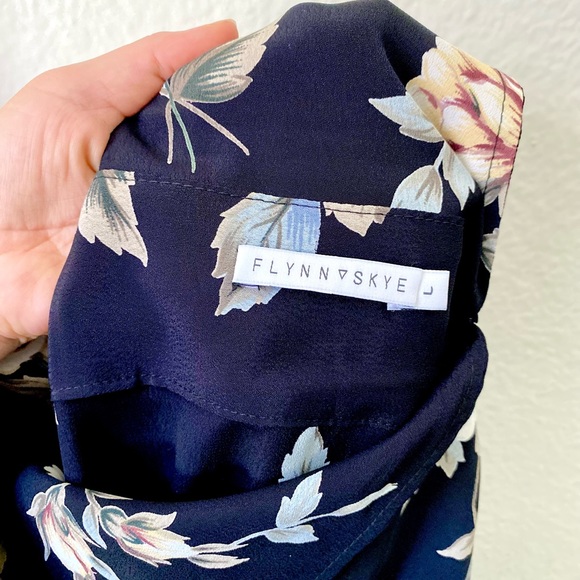 FLYNN SKYE Party Overalls in “Black Floral” - Picture 4 of 13